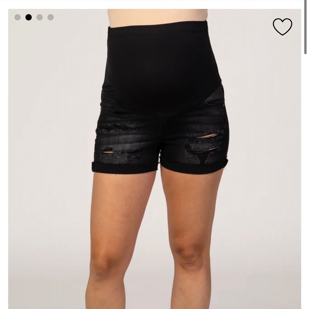 Maternity Shorts - PinkBlush - L